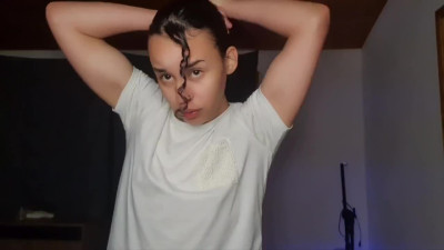 Pulled her pants down and fucked her ass