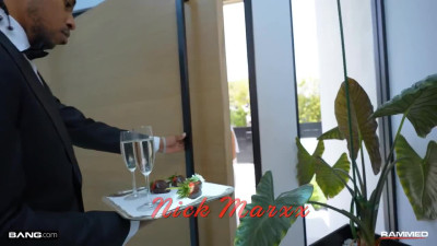 Blondie gets to experience BBC before getting married