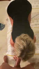 Busty cobra goes crazy when her stepson inserts a hard cock into each of her holes.