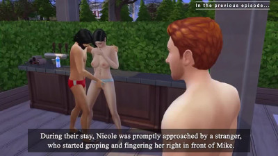 3D animated hotwife offers her pussy to everyone to her cuck's pleasure