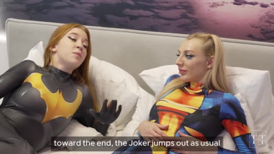 Hot stud satisfies the lustful temper of two Russian models in cosplay at once.