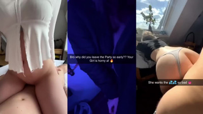 Hottest beauties from snapchat get deep thrusts in their pussies in an amateur pov compilation.