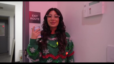 Office MILF Latina Gets Fucked During Christmas Office Party