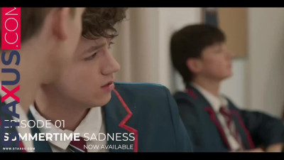 Story-driven gay fuck scene with two super preppy twink hotties