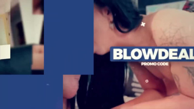 Lusty brunette Charlotte Sins is going to get throat-pied for good