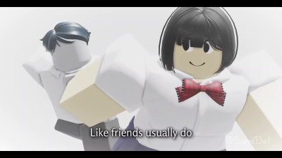 Roblox sensual fuck with a hot busty brunette