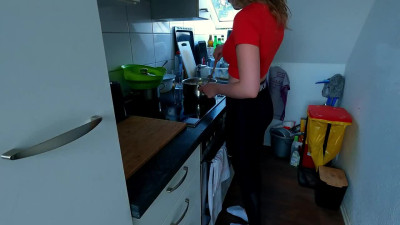Kitchen is going to get a lot more hotter with her giving the BF some sugar