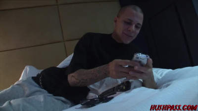 Top-notch blonde milf fucks like a wild slut with dominating inked dude