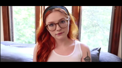 My red-haired roommate turns out to adore the BBC and knows how to do a hot footjob.