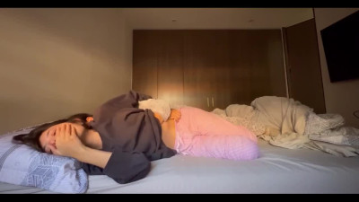 Hot sluts mess with each other's pussies while their husband is not at home
