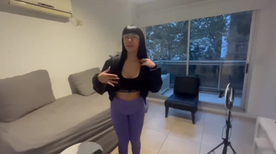 Big Argentinian with glasses licks balls and begs for intense fuck in POV