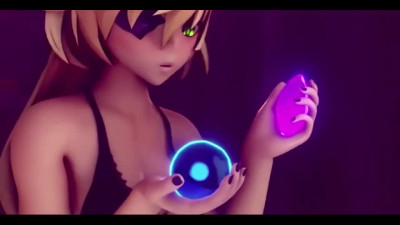 3D Porn: Monster With a Fat Dick & Tentacles Smashes Both Holes Of Sexy Slim Fischl (Genshin Impact)