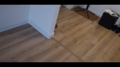 Horny stepsis was going crazy to make him fuck her POV