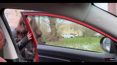 Sexy Slim Rocker Girl Let the Taxi Driver Fuck & Facialize Her Instead Of Paying For the Ride
