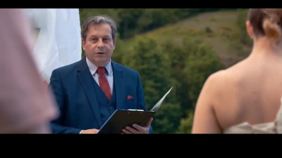 Kinky ride Andrea doesn't wait for a honeymoon and fucks right during a ceremony