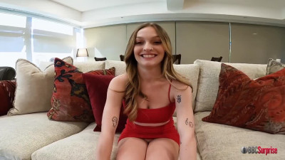 BBC fucks teen's both holes and even cums inside! - Black Ambush