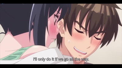 Brunette cutie's first time with a classmate - AI Hentai