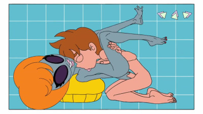 2D Sex-Game 'Intergalactic Biologic': Big-dicked Pizzaboy Fucks & Creampies Sexy Busty Alien Females