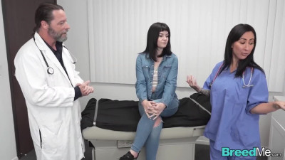 Perverted doctor fucked teen Brunette with small tits Lily Lane