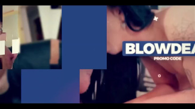 Hot Latina gives messy head - Blow Pass