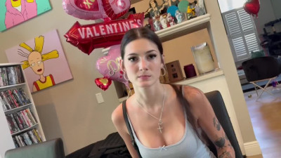 Tight teen Sophie Tyler barely fits that giant cock inside of her