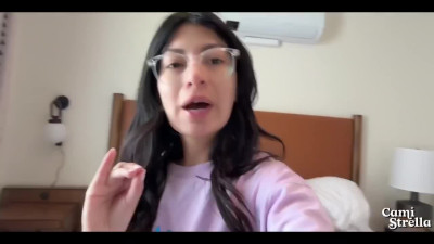 Hot latina ski instructor gives personal lessons to a turned on guy