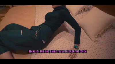 Stepson can't leave his inked milf alone and sneaks into her bed