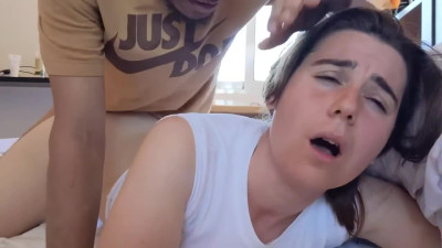 Amateur couple films their first home video