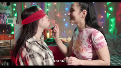 My bestie let her bf cum in my mouth on a taste game when I was blindfolded