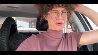 Lonely curly-haired lady famously seduced a naive employee from a local eatery.