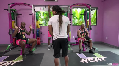 Cory Chase does her daily cardio during BBC gangbang - Taboo Heat