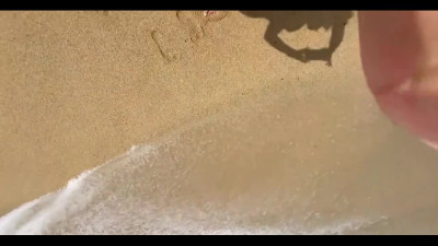 Redhead Latina is up to get dirty on the beach - Amateur Porn