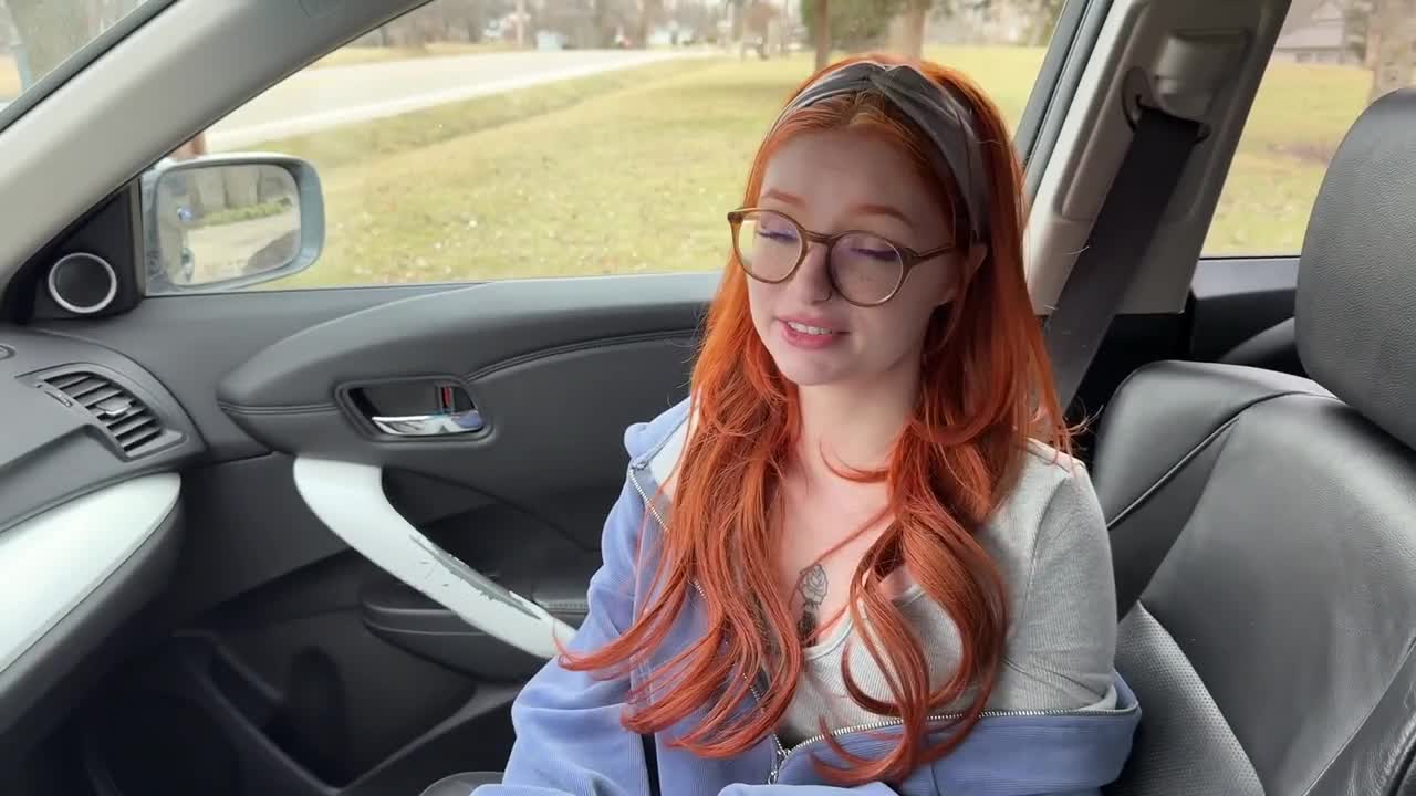 Watch Pretty Nerdy Busty Redhead PAWG Sucks & Rides Her BF's BBC In the Car On Their 1-st Date Full. Duration: 16:44 | ePornBabe.