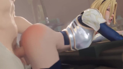 Hentai hottie with a wet pussy getting smashed from behind for real