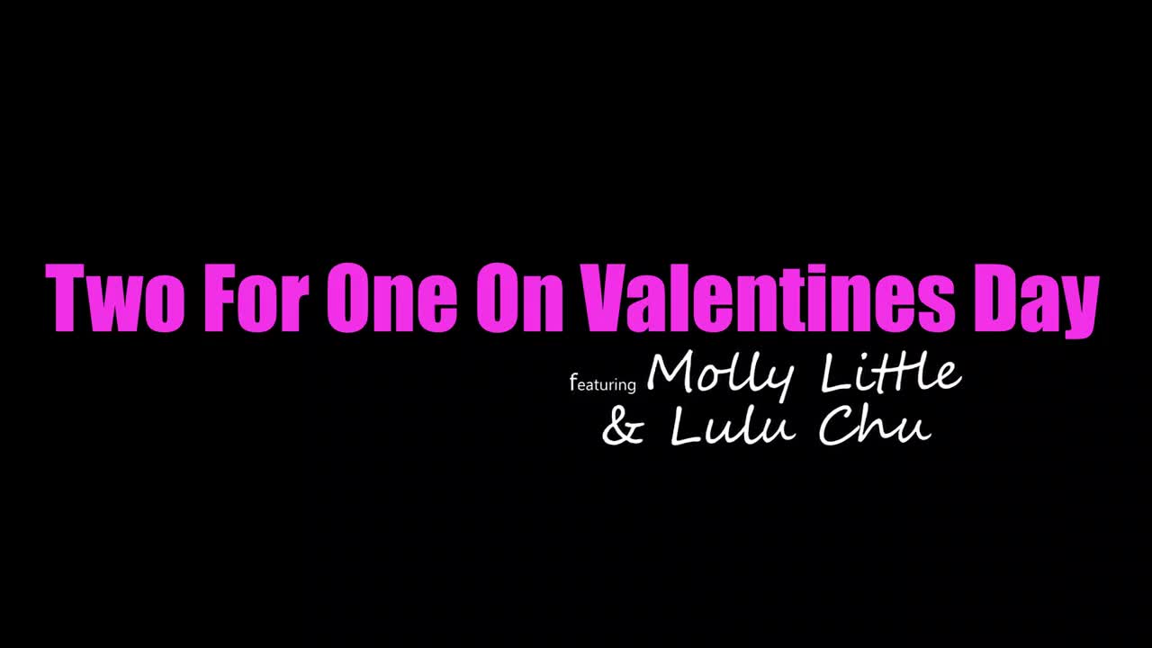 Watch Slim Stepsister Molly Little & Her Asian BFF Lulu Chu Entice a Guy Into Hot 3-some On Valentine's Day Full. Duration: 15:14 | ePornBabe.