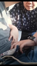 Vertical porn video: blowjob in the car from muslim teacher