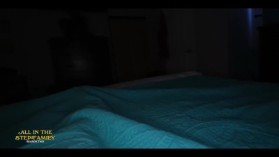 Busty blonde wonder why her stepson is still in bed POV