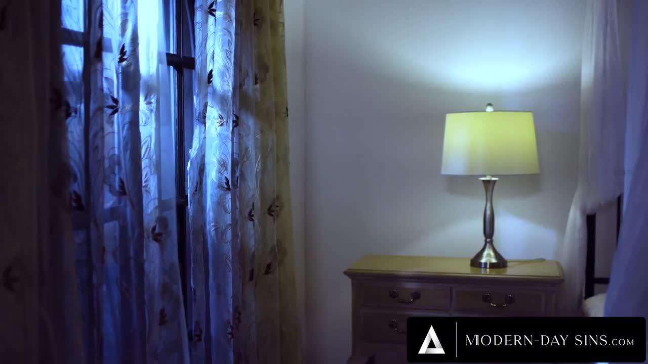 Watch Sweet teen brunette in glasses gets passionately fucked in bed in her shaved muff Full. Duration: 15:37 | ePornBabe.