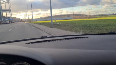 My Wife's Slim Blonde Bestie Rewarded Me With BJ & Sex In the Car For Giving Her a Lift