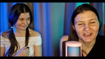 Luck big dicked skinny guy interacts with slim Russian twins