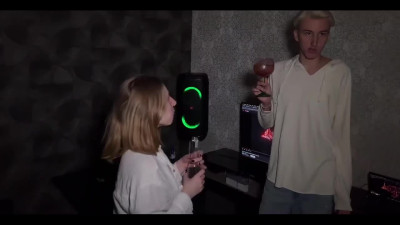 My best friend let me fuck his busty Blonde gf on a party