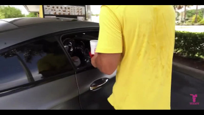 Fucked her in the backseat and then in the air