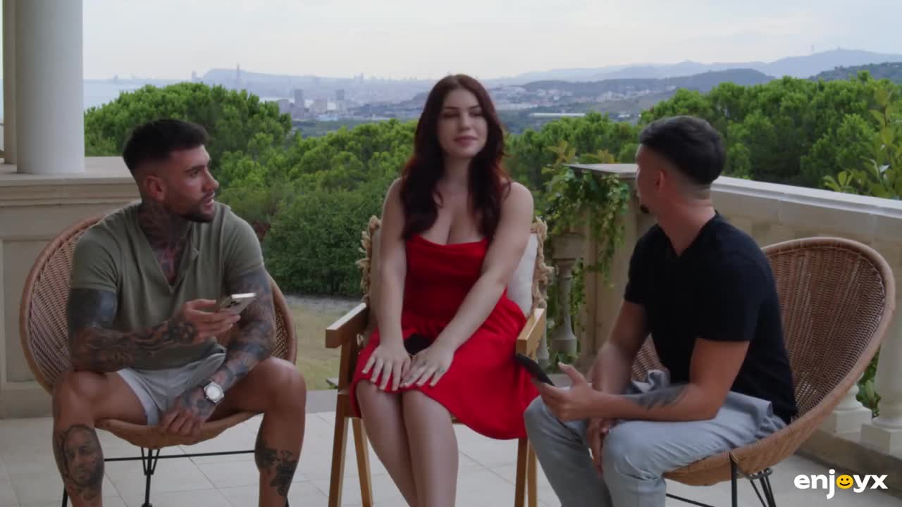 Watch Hot babe gets her holes filled with big cocks in wild threesome Full. Duration: 07:32 | ePornBabe.