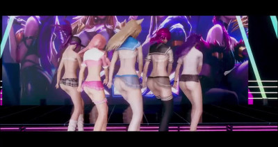 Dead Or Alive MMD Wiggle Wiggle PMV - Honey Select 2