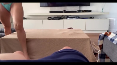 The busty blonde babe gets cum spilled all over her lovely breasts