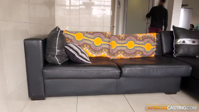 All-Natural African Bustiness makes out with a hiring agent.