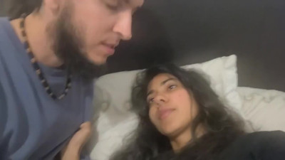 Indian babe loves it when her stepbrother shows such an avid interest in her hairy pussy.