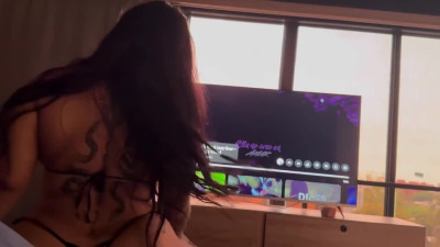 BBW Latina begs to fuck her in POV - Home Video