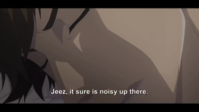 Brunette landlady got her pussy eaten unexpectedly, hentai