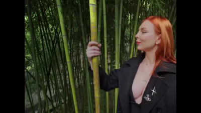 Busty ginger meets a stranger and takes him home to fuck for a vid POV